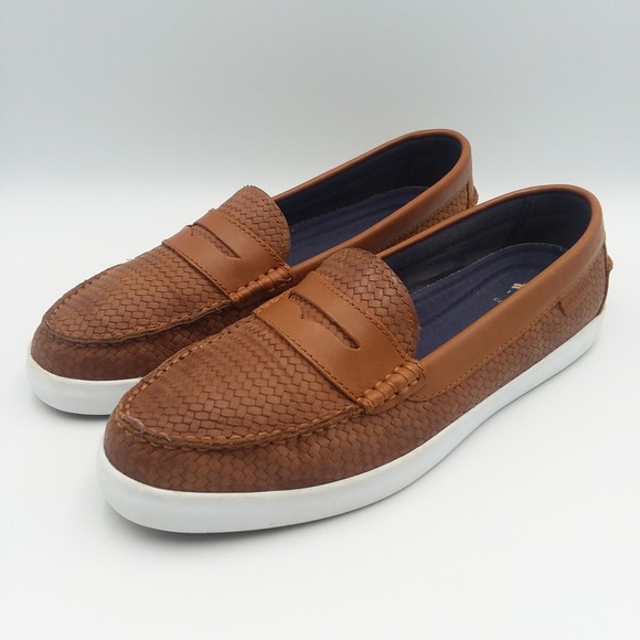 Cole Haan Nantucket Penny Loafers Women's 10B British Tan Grand OS Slip On - Picture 1 of 10